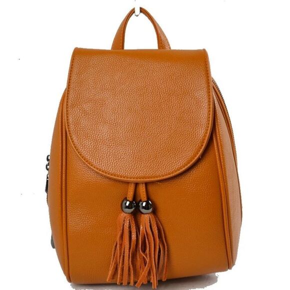NWT Cute Fold Over & Tassel Backpack main image 4